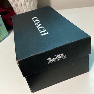 “Coach” size 8B women’s loafers in winter white